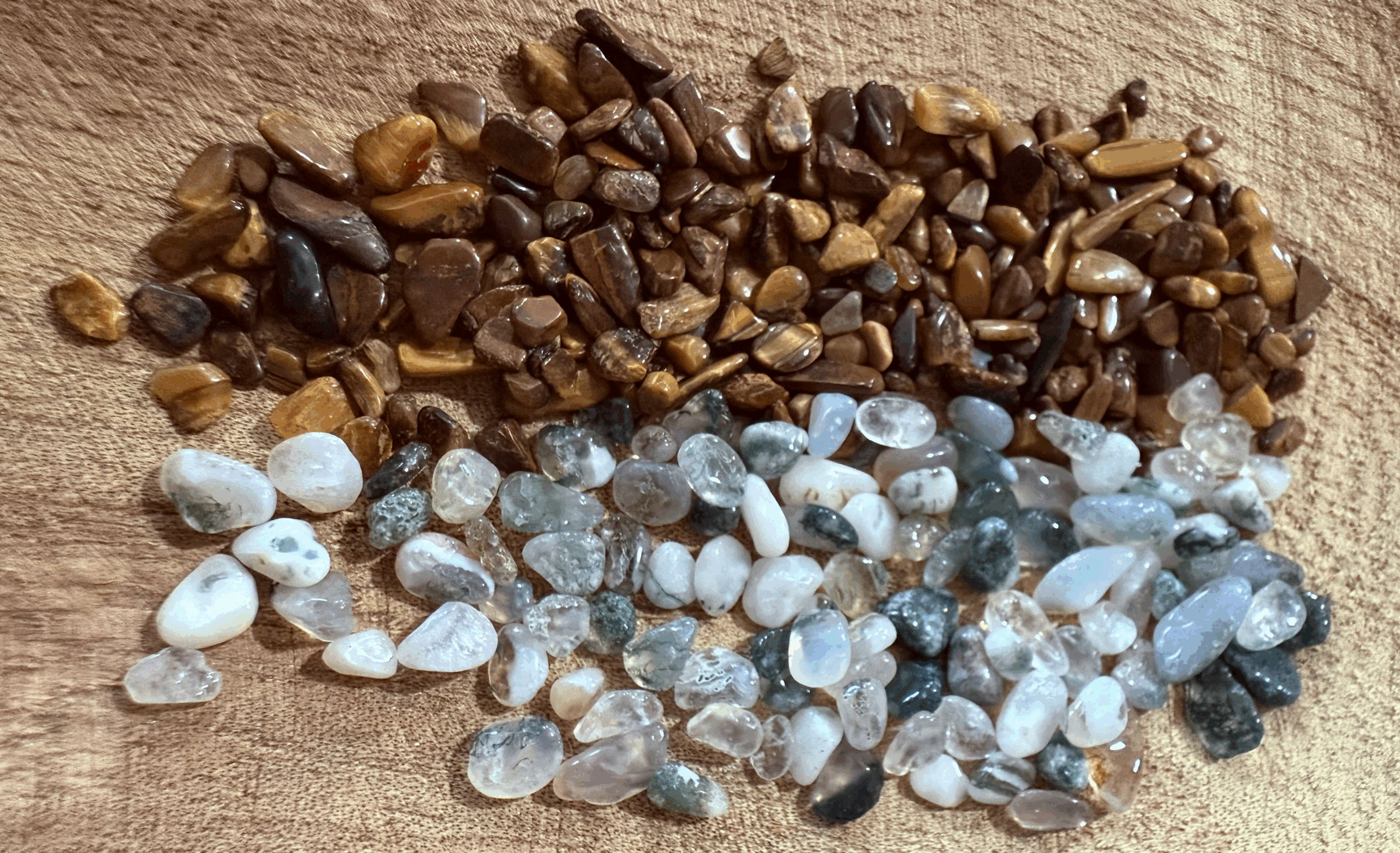 Tigers Eye Moss Agate