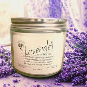 Lavender Essential Oil 10 oz Candle