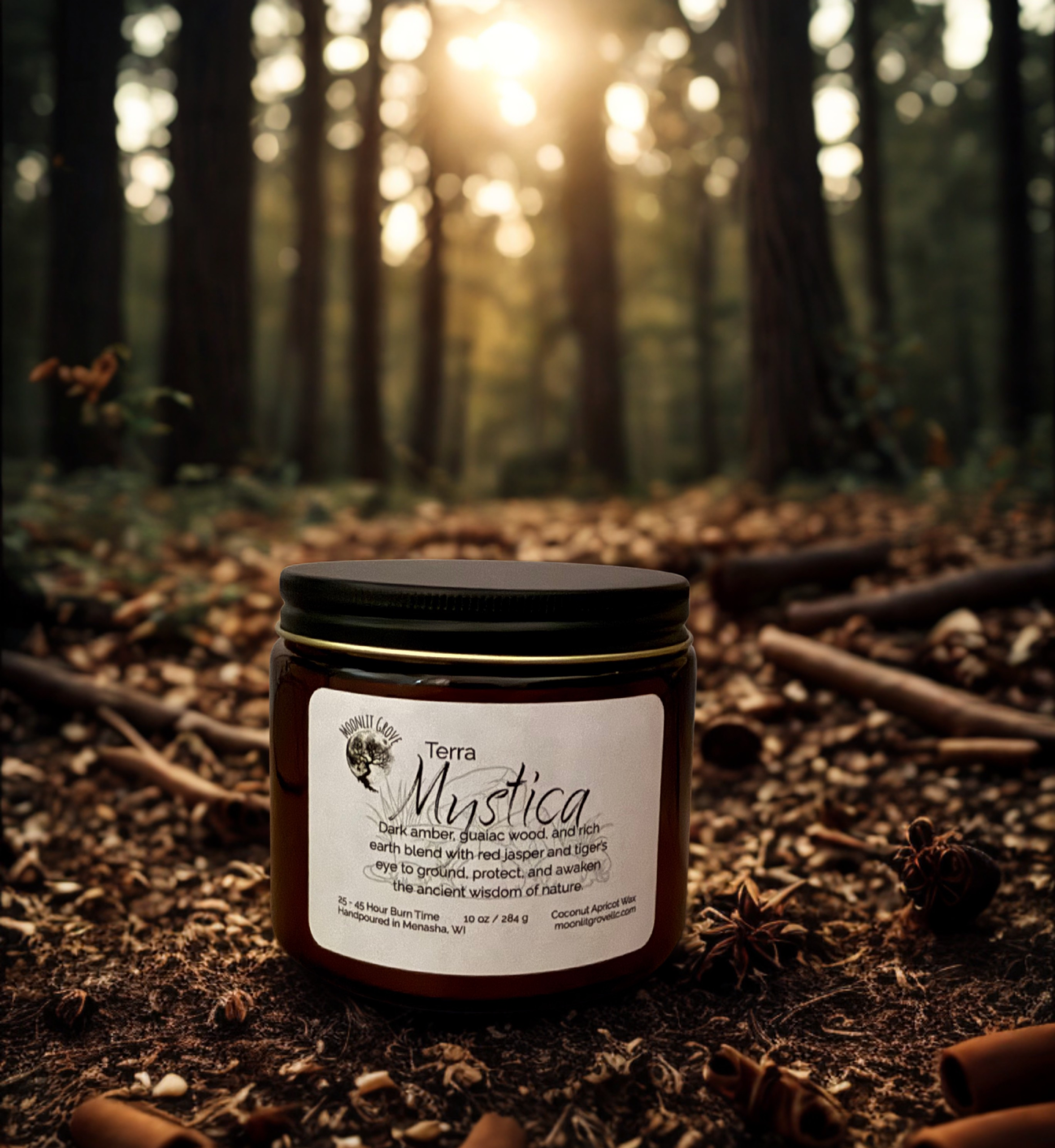 Terra Mystica 10 oz Candle