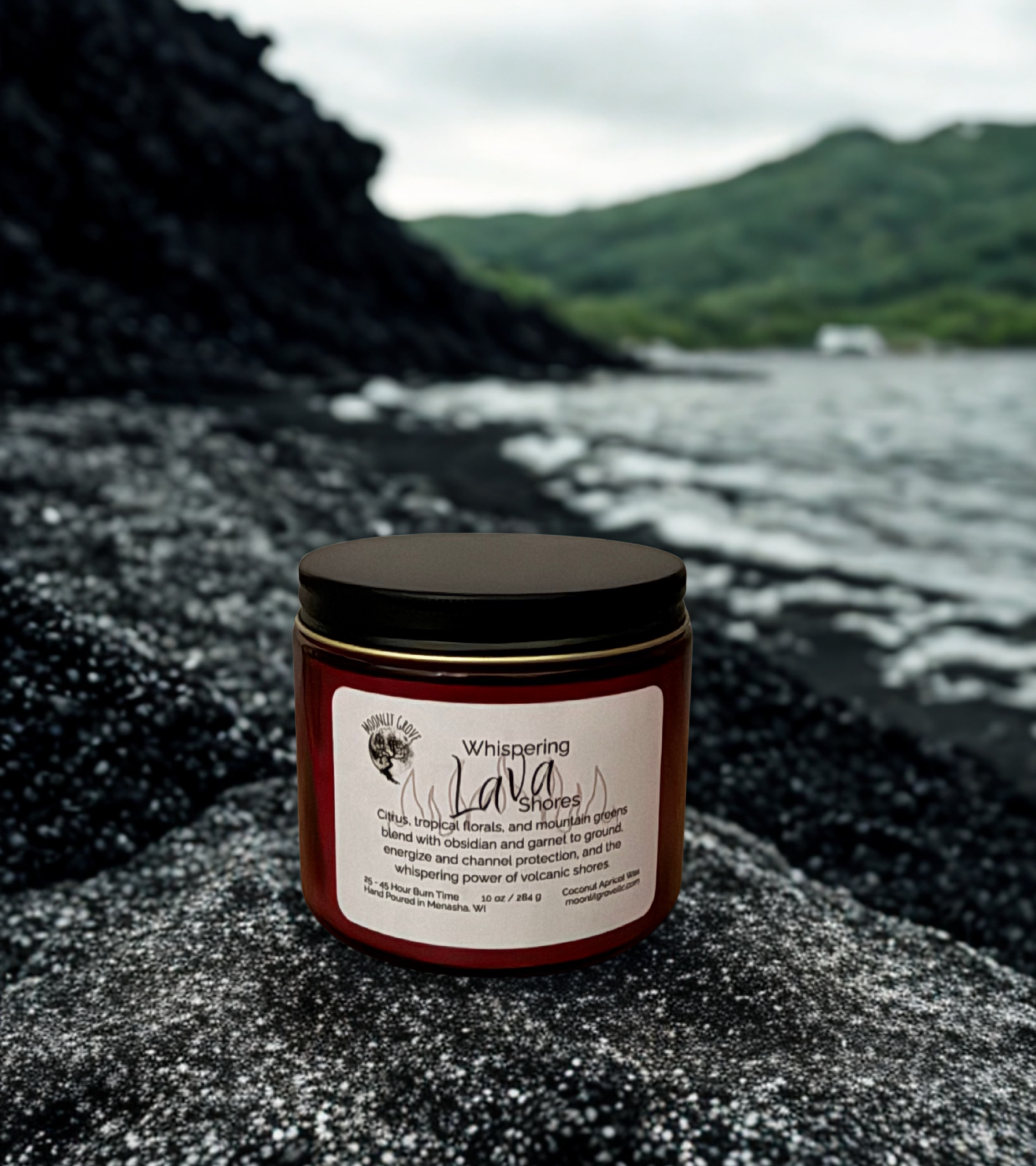 Whispering Lava Shores 10 oz Candle