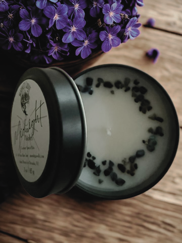 Midnight Violet 3 oz Candle