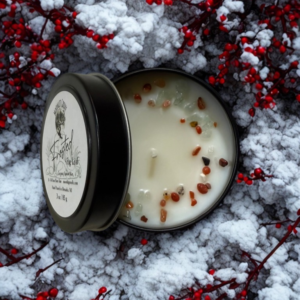Frosted Fig Leaf 3 oz Candle