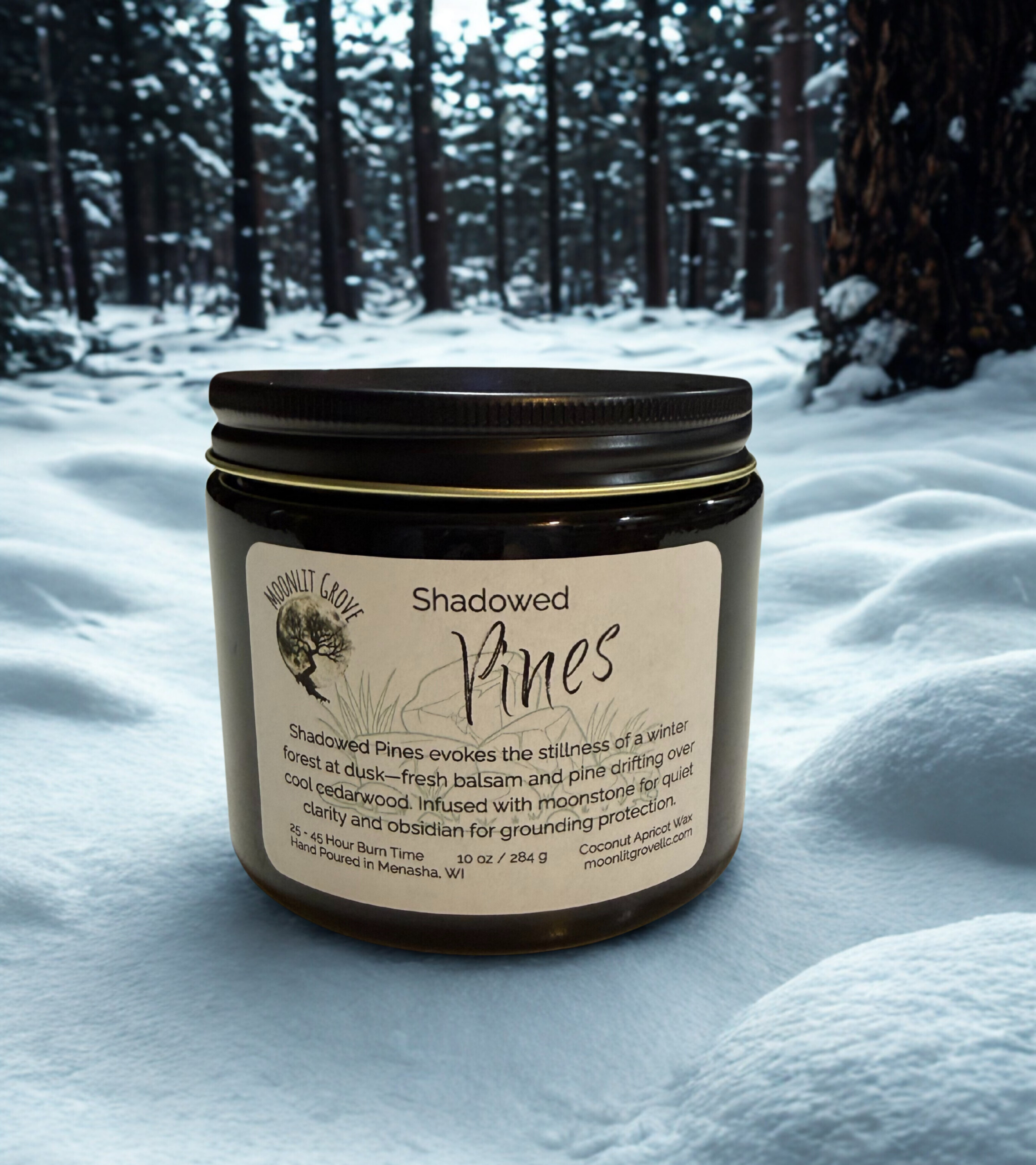 Shadowed Pines 10 oz Candle